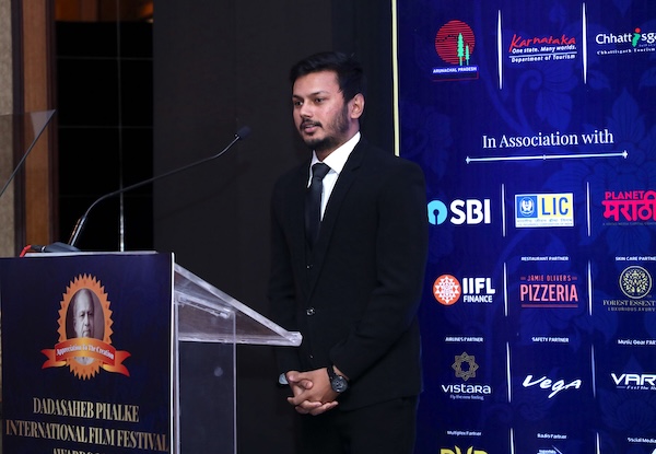 Abhishek Mishra CEO of Dadasaheb Phalke International Film Festival - DPIFF