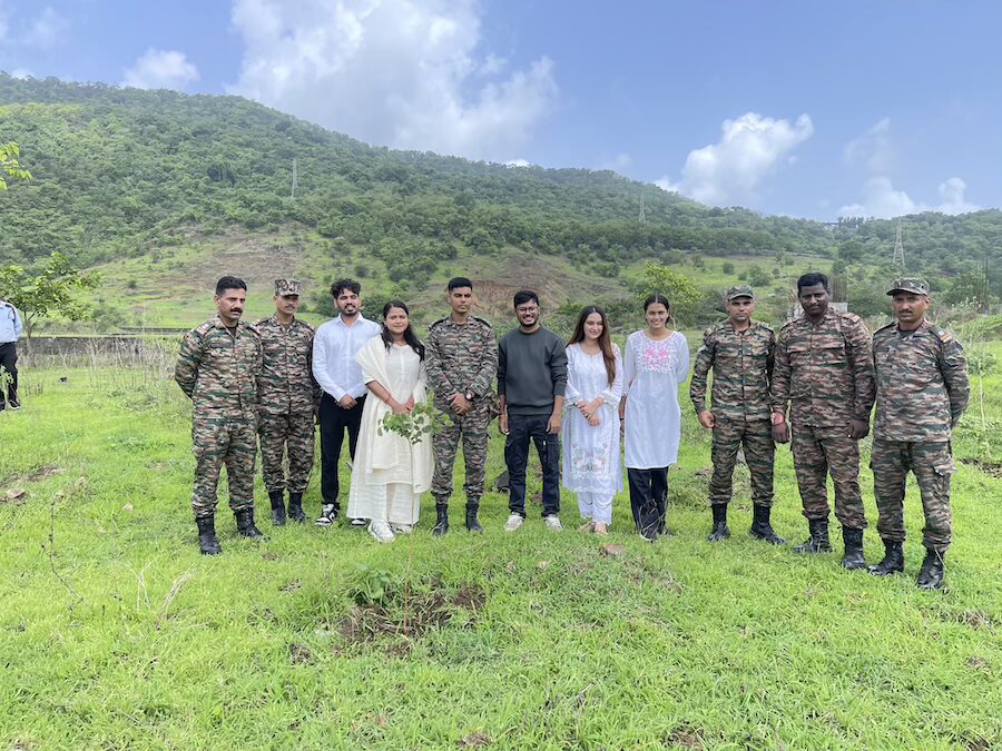 DPIFF team along with Indian Army hosted Tree Plantation Drive