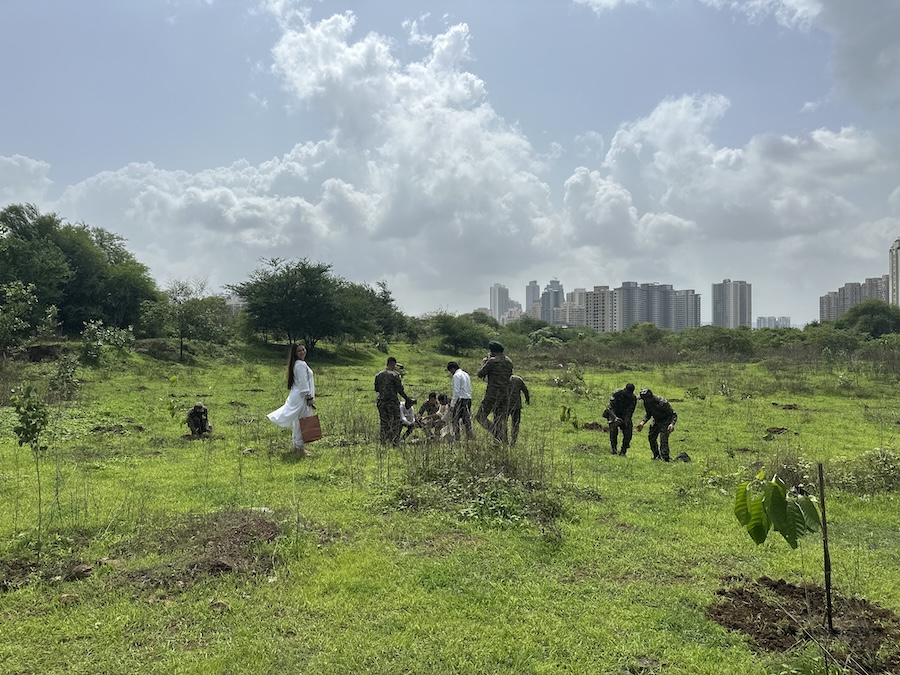 DPIFF team along with Indian Army hosted Tree Plantation Drive