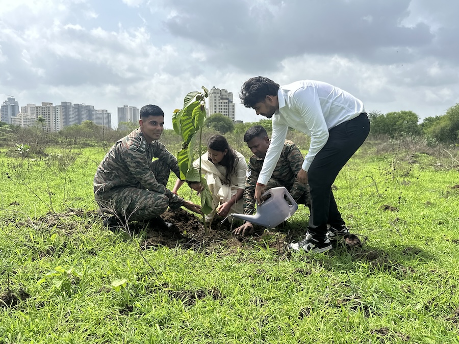 DPIFF team along with Indian Army hosted Tree Plantation Drive