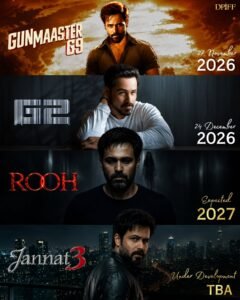 Emraan Hashmi’s Upcoming Movies: Gunmaaster G9, G2 and More