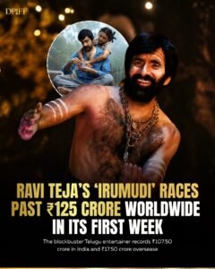 Ravi Teja’s Irumudi Reaches ₹125 Crore in First Week