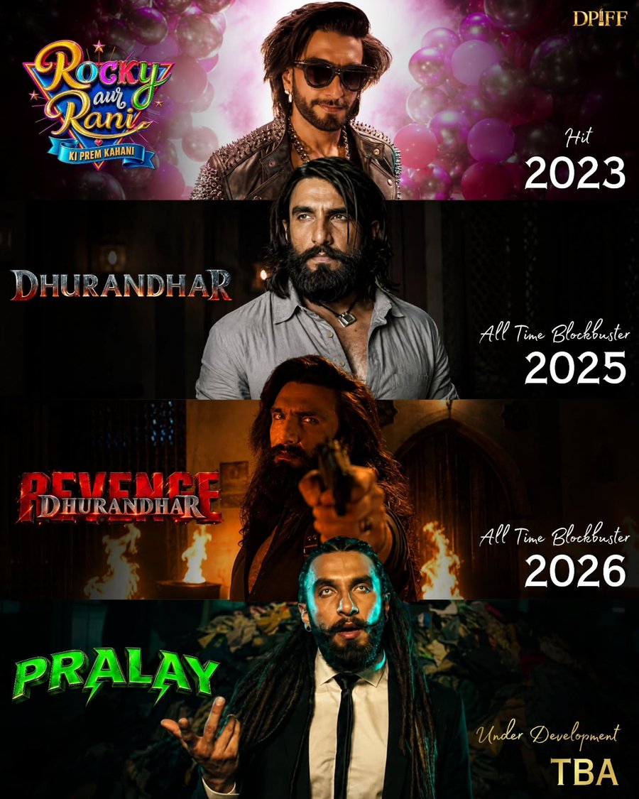 Ranveer Singh’s New Phase: From Dhurandhar to Pralay