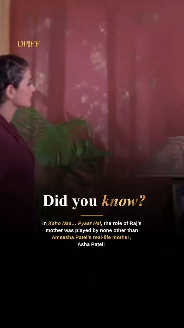 Kaho Naa… Pyaar Hai Featured Ameesha Patel’s Mother in a Key Role