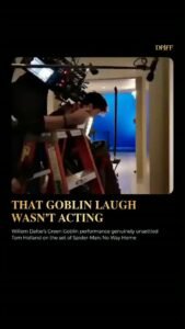 How Willem Dafoe’s Green Goblin Laugh Intensified Spider-Man: No Way Home