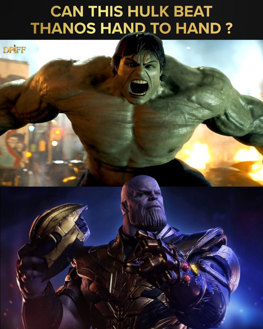Hulk vs Thanos: What Infinity War Revealed About Their Power