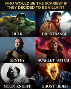 Marvel Heroes as Villains: Which Superhero Would Be the Scariest?