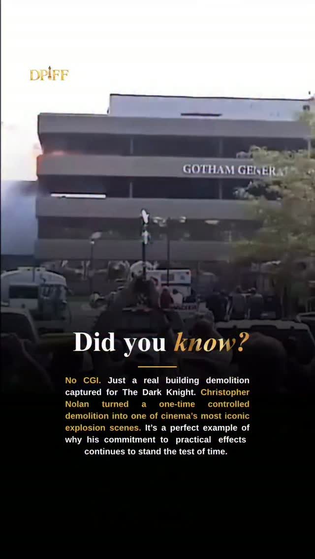 How Christopher Nolan Used a Real Explosion in The Dark Knight
