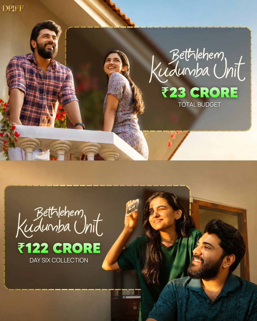 Bethlehem Kudumbam Unit Reportedly Crosses ₹100 Crore in Six Days