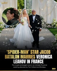 Jacob Batalon Marries Veronica Leahov in France Wedding