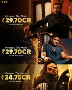 Mirzapur: The Movie Opens with ₹29.70 Crore India Gross on Day 1