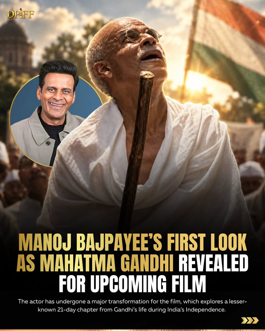 Manoj Bajpayee to Portray Mahatma Gandhi in Sudhir Mishra’s New Film