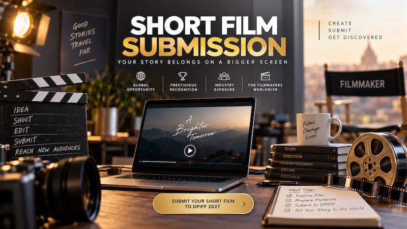 Filmmaker preparing a short film for film festival submission