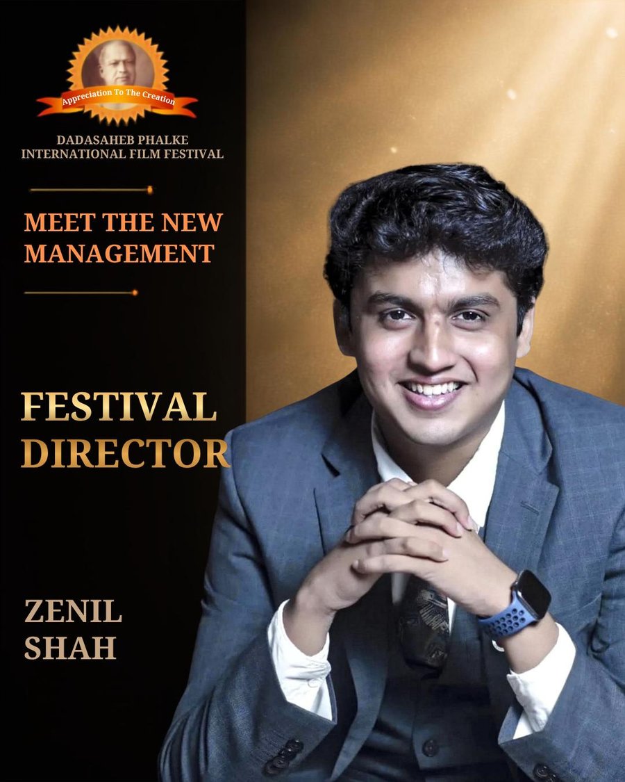 Dadasaheb Phalke International Film Festival (DPIFF) is proud to announce the appointment of Zenil Shah as Festival Director.
