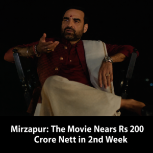 Box office numbers for Mirzapur: The Movie showing a two-week total near 198.50 crore