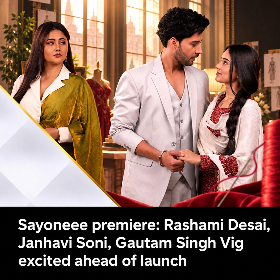 Rashami Desai, Janhavi Soni, Gautam Singh Vig share excitement ahead of Sayoneee premiere