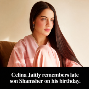 Celina Jaitly remembering late son Shamsher on his birthday