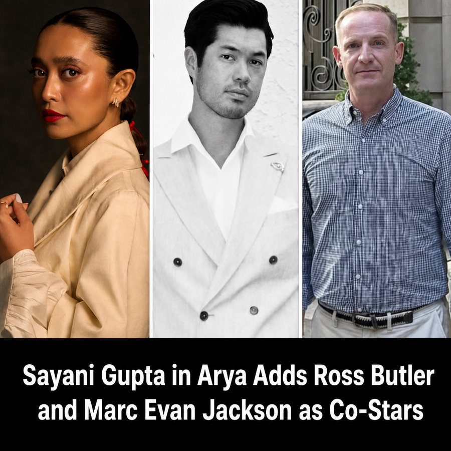 Sayani Gupta leads Arya with Ross Butler and Marc Evan Jackson as co-stars