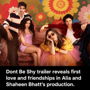 Promo image for the Dont Be Shy trailer