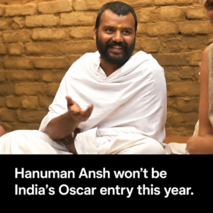 Promotional image for Hanuman Ansh marking its Telugu dubbing and overseas release plans