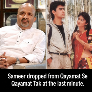 Sameer reveals being dropped from Qayamat Se Qayamat Tak at the last minute with Majrooh Sultanpuri coming on board as lyricist.