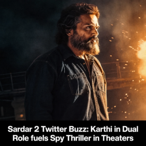 Sardar 2 Twitter Buzz: Karthi in Dual Role fuels Spy Thriller in Theaters