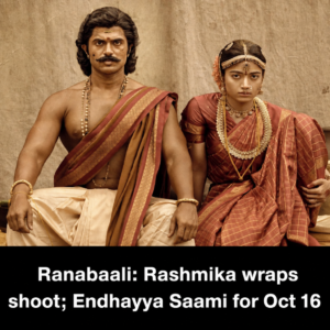 Still from Ranabaali featuring Rashmika Mandanna