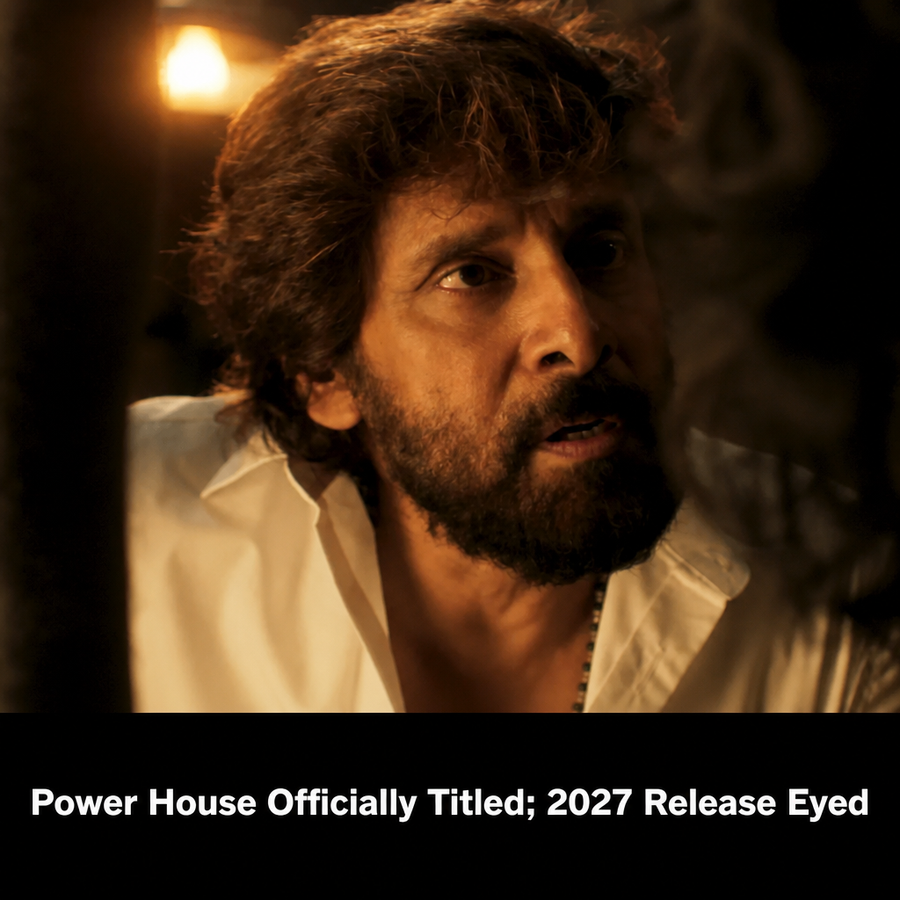 Chiyaan Vikram in Power House title promo as wedding caterer