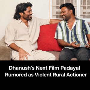 Poster concept for Dhanush's Padayal, a rural actioner