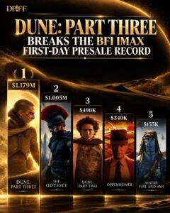 Dune: Part Three Reportedly Sets BFI IMAX Presale Record