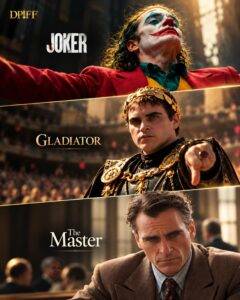 Joaquin Phoenix’s Three Defining Transformations in Joker, Gladiator and The Master