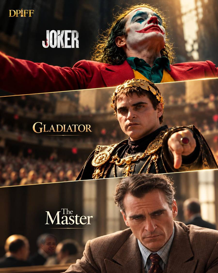 Joaquin Phoenix’s Three Defining Transformations in Joker, Gladiator and The Master