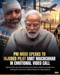 Captain Smit Machchhar Speaks to PM Modi After Flydubai Ordeal
