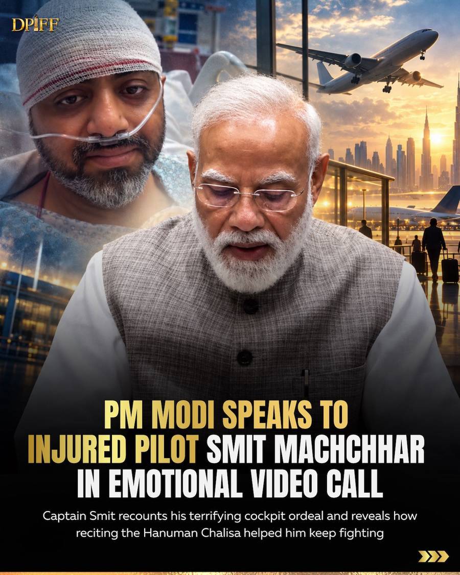 Captain Smit Machchhar Speaks to PM Modi After Flydubai Ordeal
