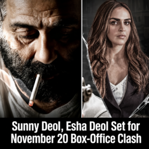 Announcement that Sunny Deol and Esha Deol's Suryaa and Pratap release on November 20, 2026