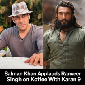 Salman Khan praising Ranveer Singh on Koffee With Karan 9 for Dhurandhar energy control