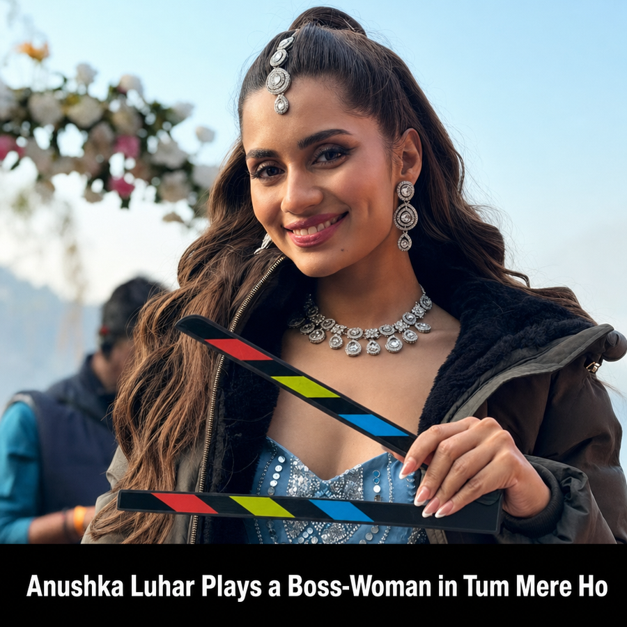 Anushka Luhar as Nisha, a confident boss-woman in Tum Mere Ho