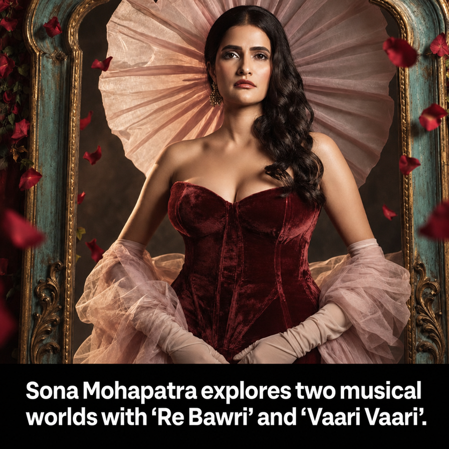 Sona Mohapatra with two musical worlds: Re Bawri and Vaari Vaari