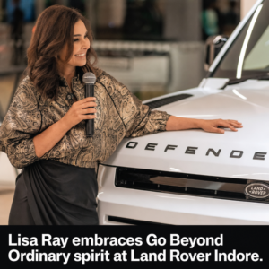 Lisa Ray at Land Rover event in Indore