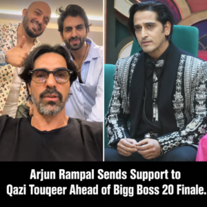 Arjun Rampal video message to Qazi Touqeer for Bigg Boss 20 finale