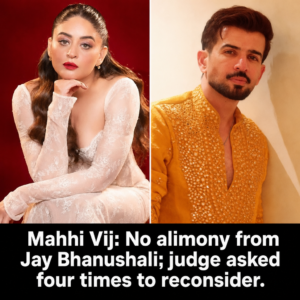 Mahhi Vij discusses alimony decision on Bigg Boss 20