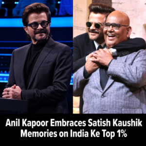 Anil Kapoor reflecting on Satish Kaushik during India Ke Top 1% episode
